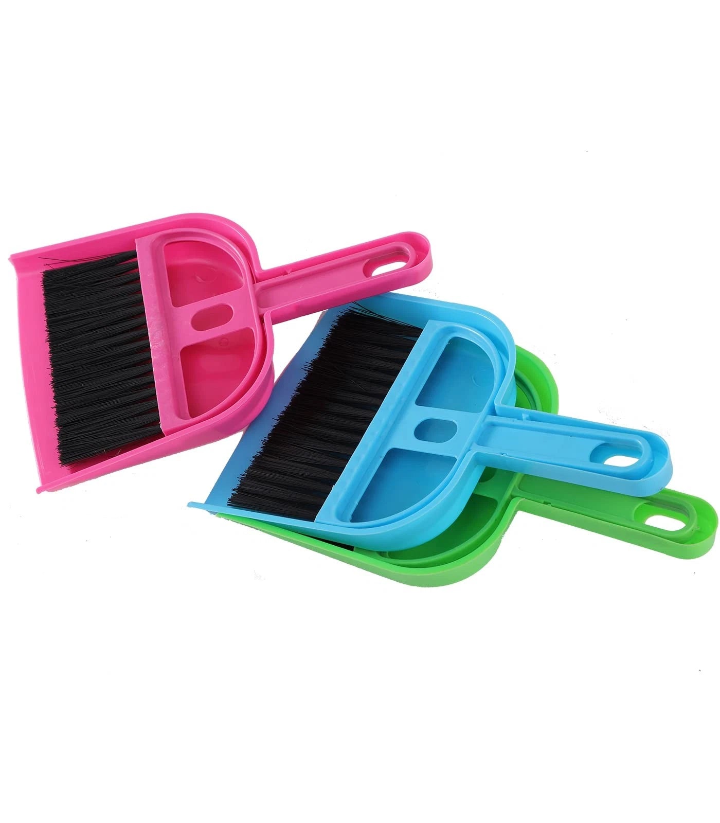 6 Pack Mini Dust Pan and Brush Set, Mini Hand Broom Dustpan Set for Table, De...