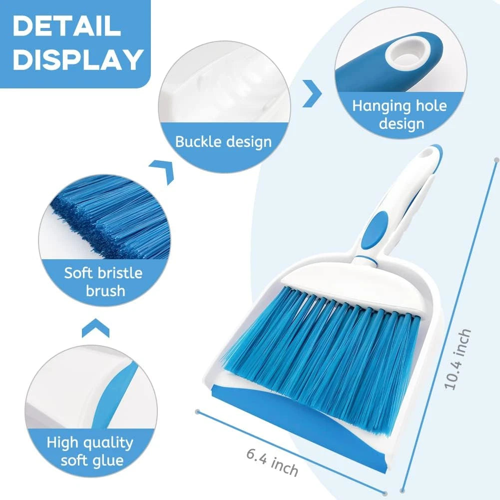 Broom Dustpan Brush Small Dust Pan : Mini Broom and Dustpan Set Mini Dustpan and
