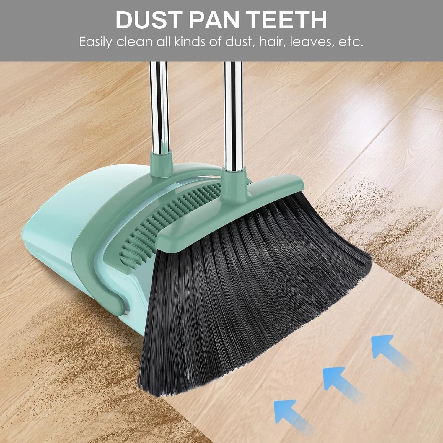 Broom and Dustpan Set 51 Long Handle