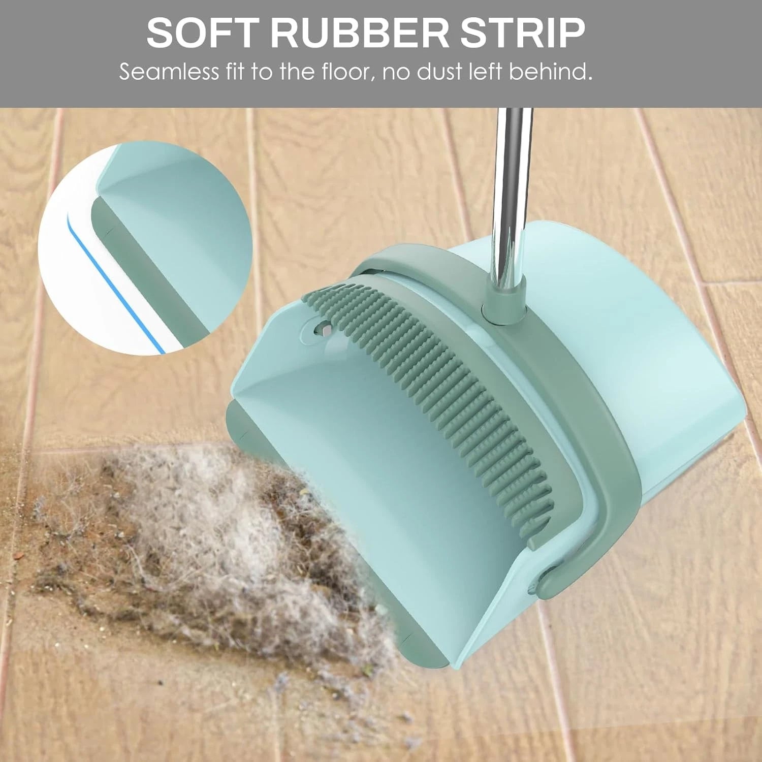 Broom and Dustpan Set 51 Long Handle
