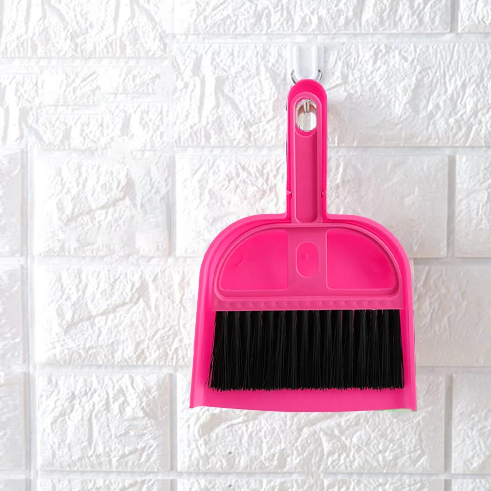 6 Pack Mini Dust Pan and Brush Set, Mini Hand Broom Dustpan Set for Table, De...