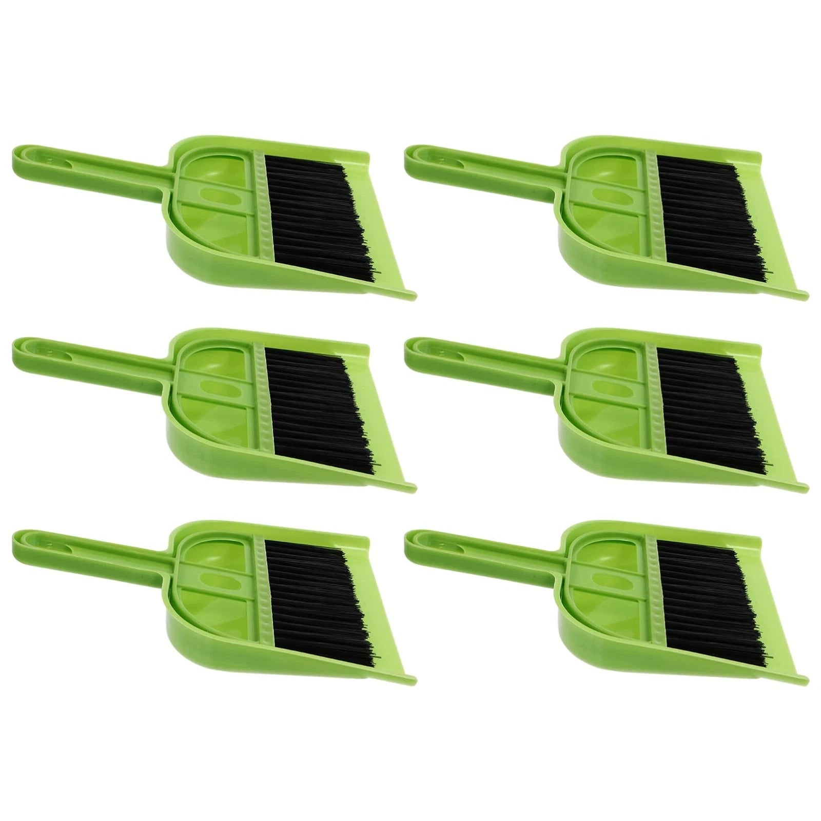 12 Sets Dustpan Hand Broom and Shovel Small Broom and Brush Set