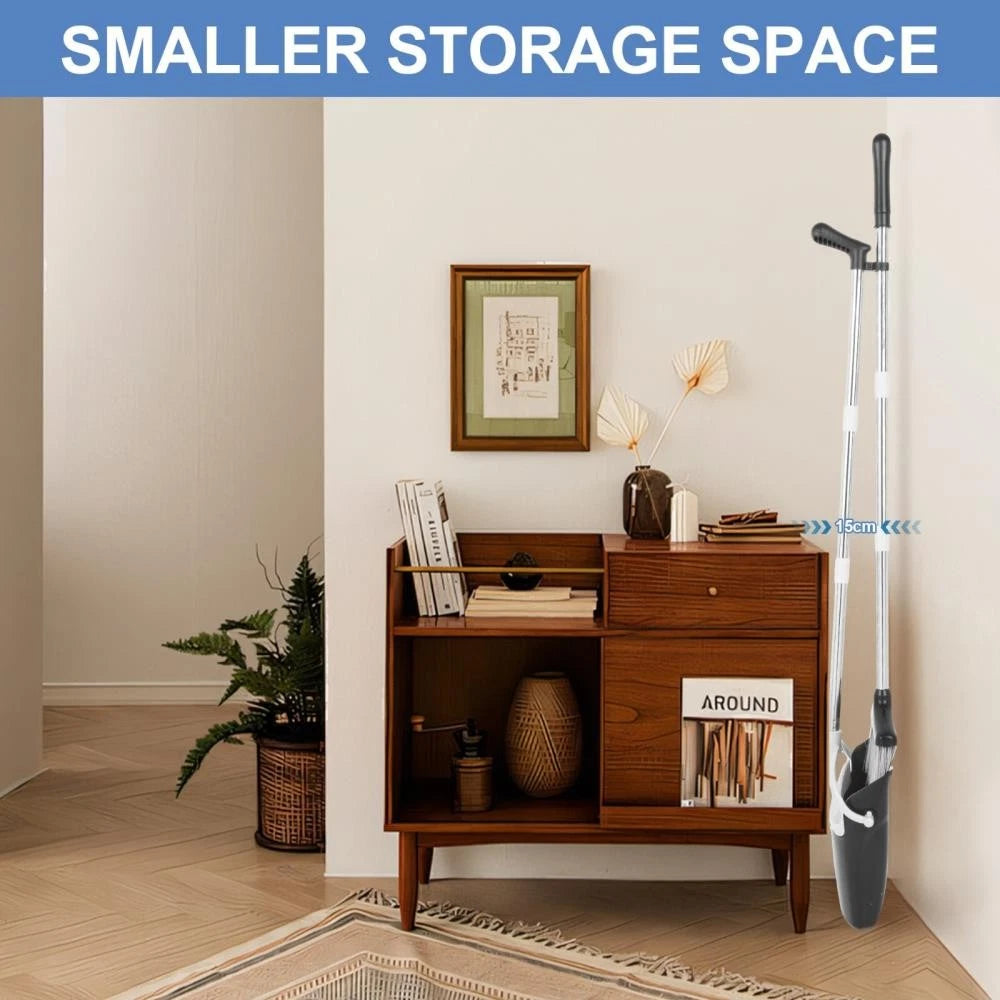 Broom and Dustpan Set Lightweight Upright Lobby Broom and Dust Pan Combo *