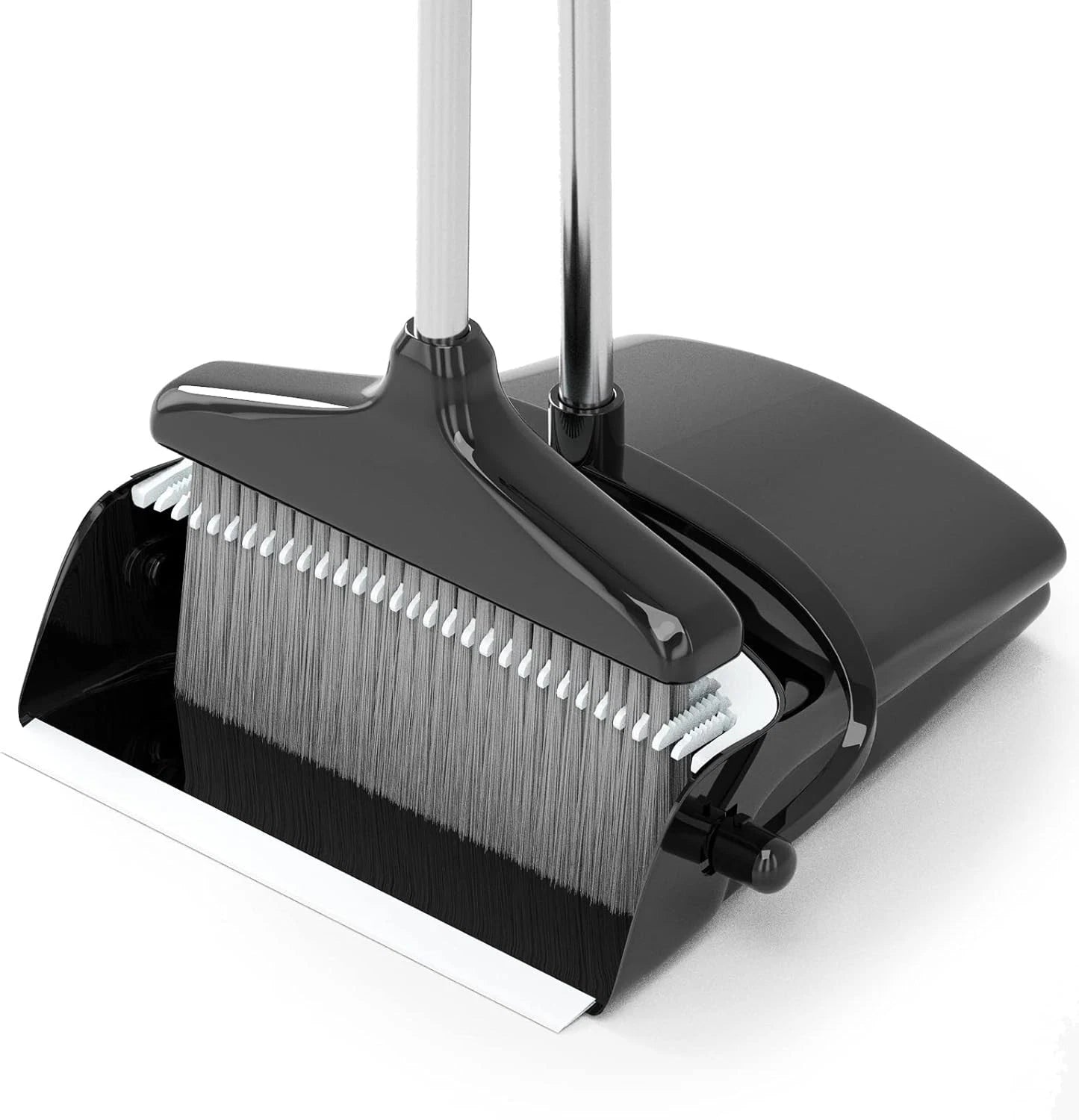 Broom and dustpan combination set (54 inches) long handle household dustpan