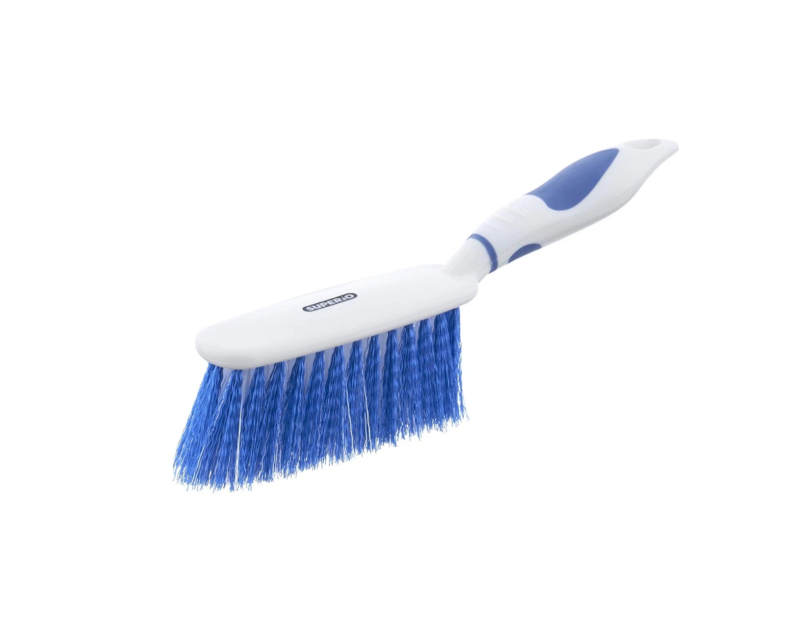 Blue Dustpan and Broom Set Durable Cleaning Tools for Easy Storage and Use