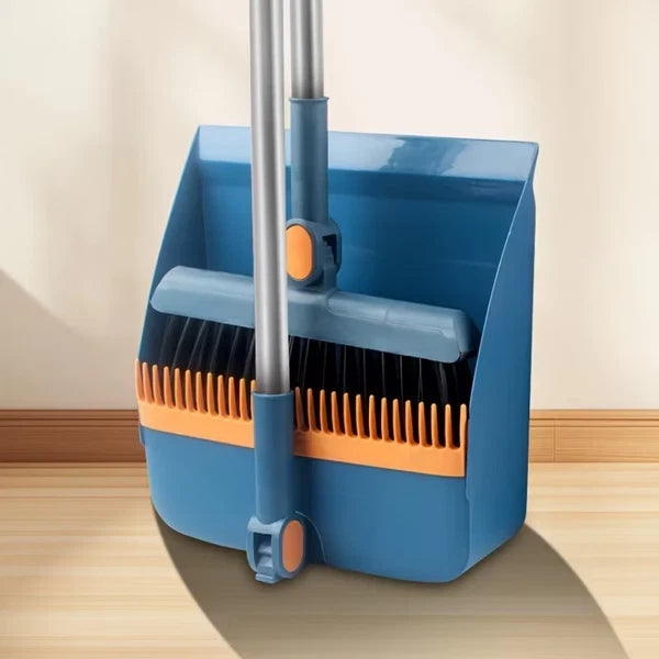 2pcs Set Of Brand New 3-in-1 Rotatable And Foldable Magnetic Suction Broom Dustp