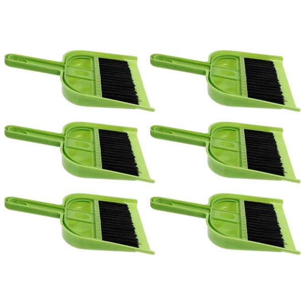 12 Sets Dustpan Hand Broom and Shovel Small Broom and Brush Set