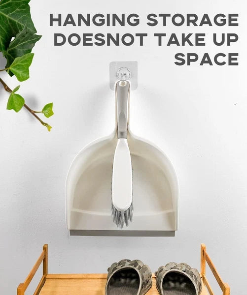 Dust Pan Dustpan and Brush Set Small and Hand Broom and for Home Handheld Angled