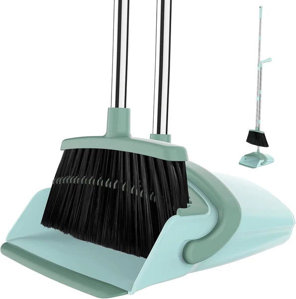 Broom and Dustpan Set 51 Long Handle