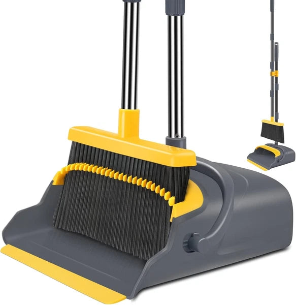 Broom dustpan set, broom dustpan combination set, upright