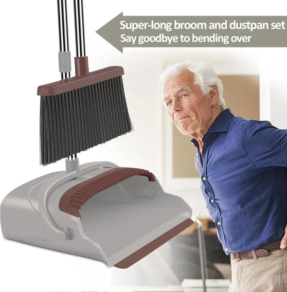Broom dustpan set, broom dustpan combination set, upright
