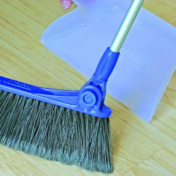 Adjustable Broom and Dustpan Set Kits for RV Home Camping Portable Cleaning *