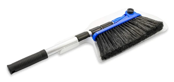 Adjustable Broom and Dustpan Set Kits for RV Home Camping Portable Cleaning *