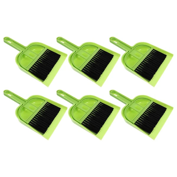 12 Sets Dustpan Hand Broom and Shovel Small Broom and Brush Set