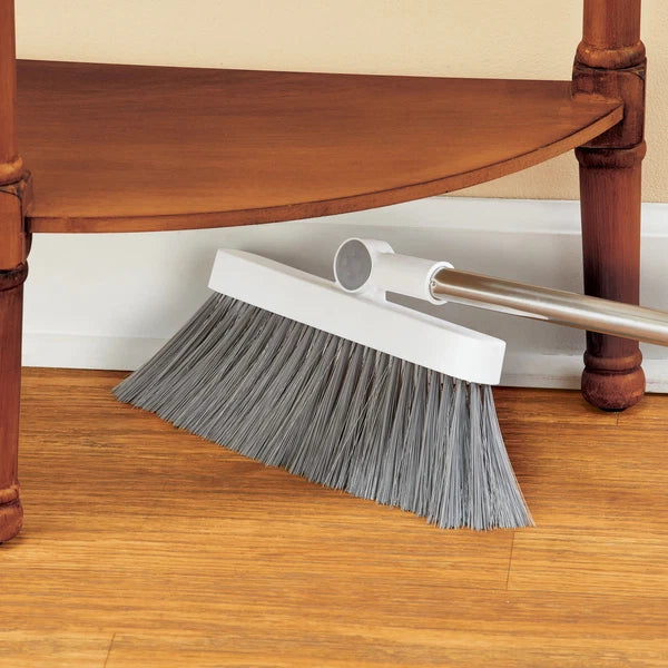 Foldable Standing Broom and Dustpan Compact Set