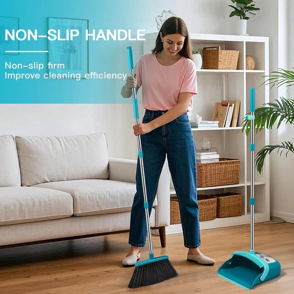 Broom and Dustpan Combo Set Handheld Broom and Dustpan Set