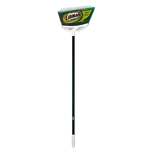 2 Pack Libman XL Heavy Duty Angle Steel Handle Broom With Dustpan Cleaning Set