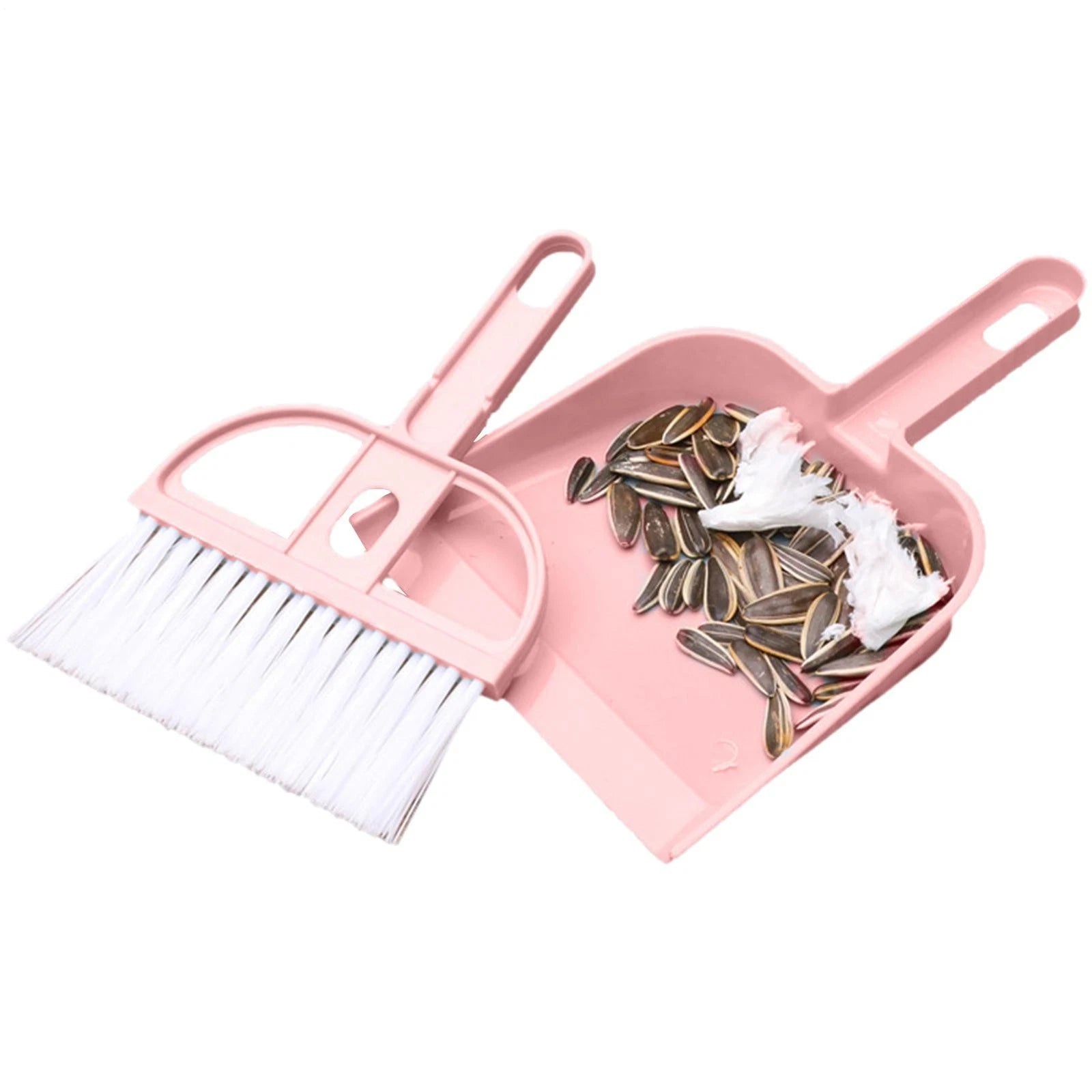 Mini Hand Broom and Dustpan Set Small Dust Pans with Brush Set Cleaning