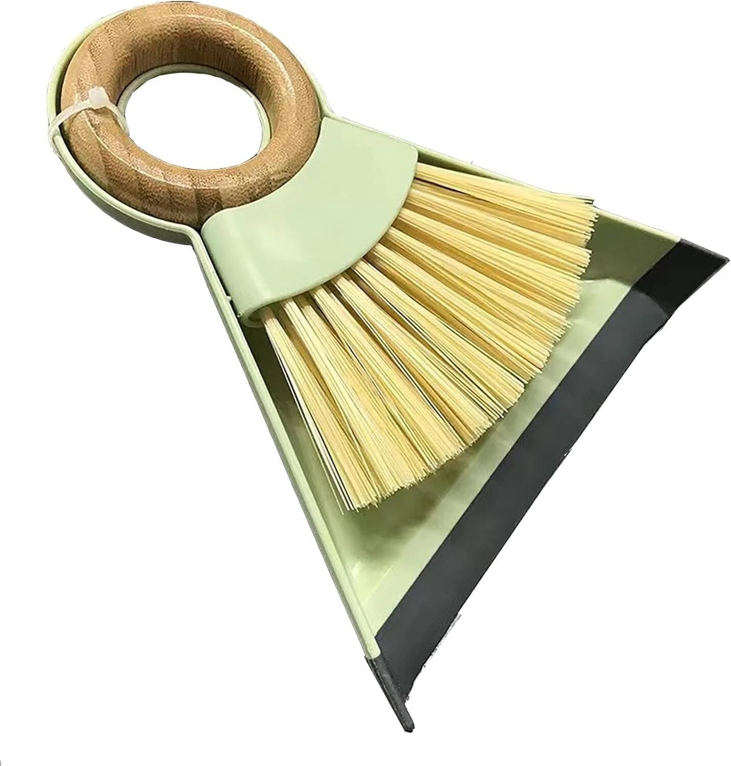 Household Cleaning Tools Desktop Cleaning Mini Broom and Dustpan Set Wooden Hand