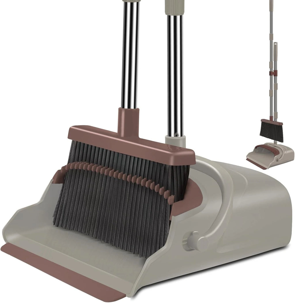 Upgrade Broom and Dustpan Set