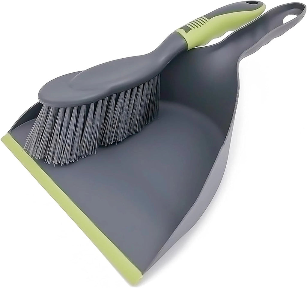 Self-Cleaning Dustpan and Brush Set - Perfect for Floors and Pet Areas