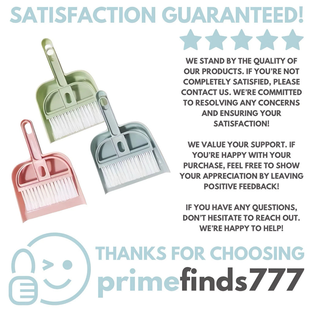 Mini Dust Pan and Brush Desk Cleaning Set Small Cleaning Broom and Dustpan Set