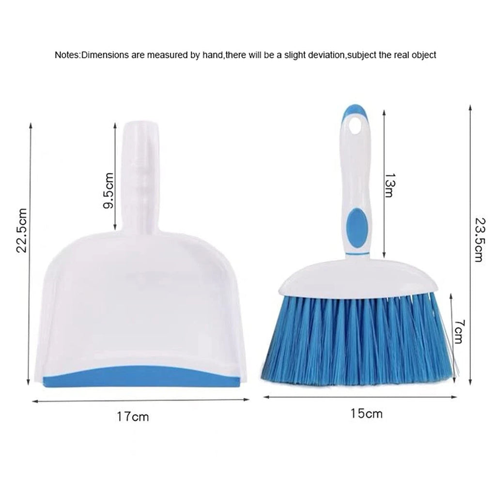 Mini Broom and Dustpan Set-Mini Whisk for Desk Housekeeping Office Kitchen Pet