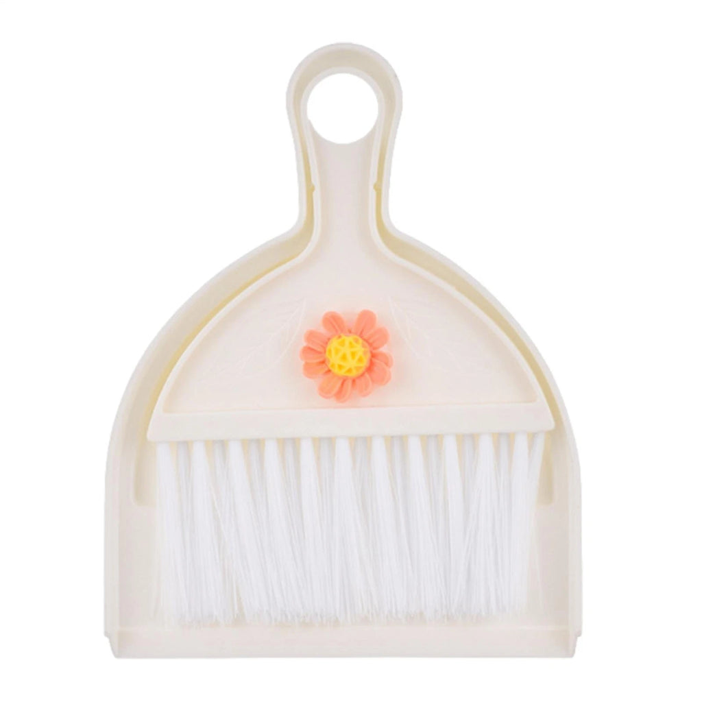 Mini Hand Broom and Dustpan Set Small Dust Pans with Brush Set