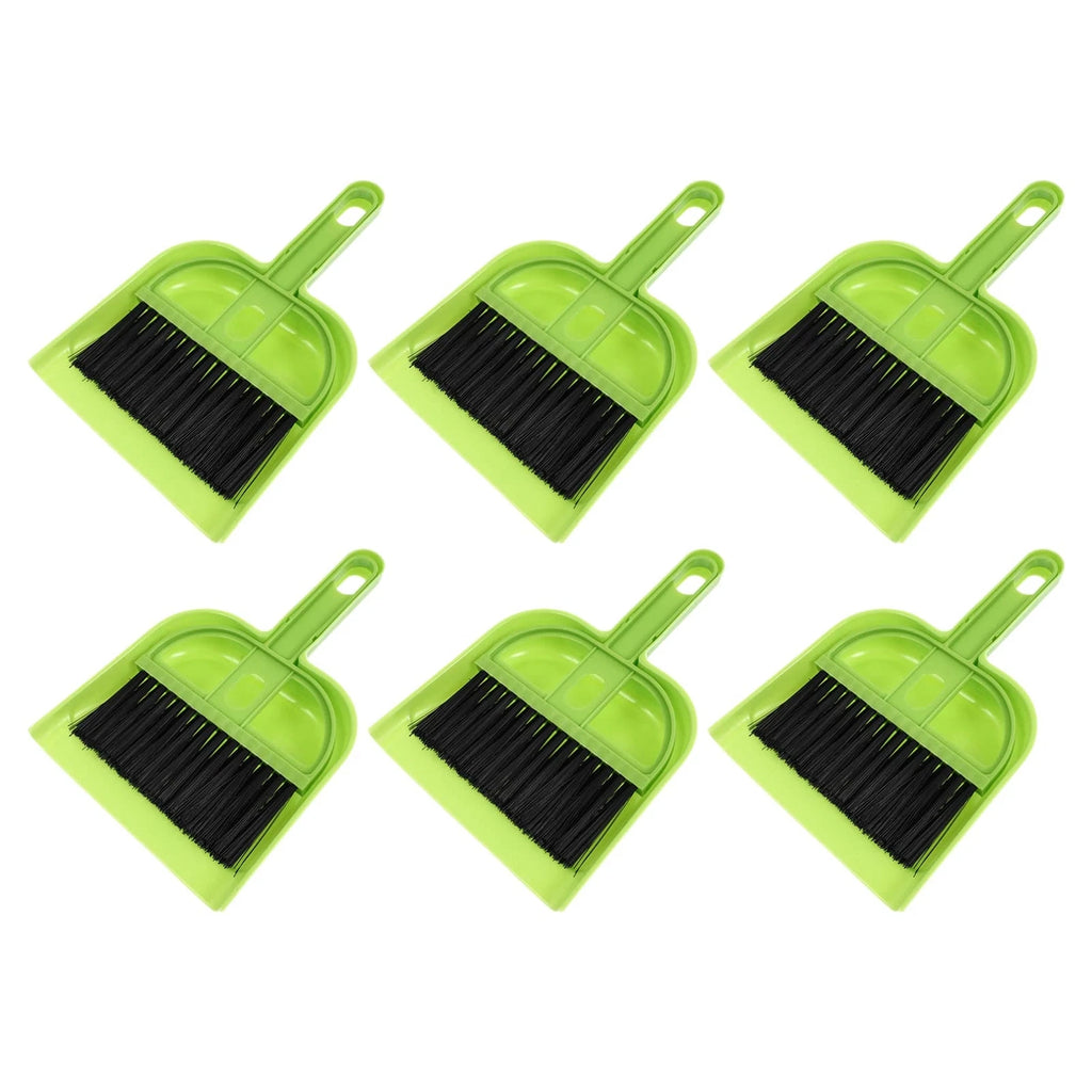 18 Sets Dustpan Hand Broom and Shovel Small Broom Dustpan Set and Broom Dustp...