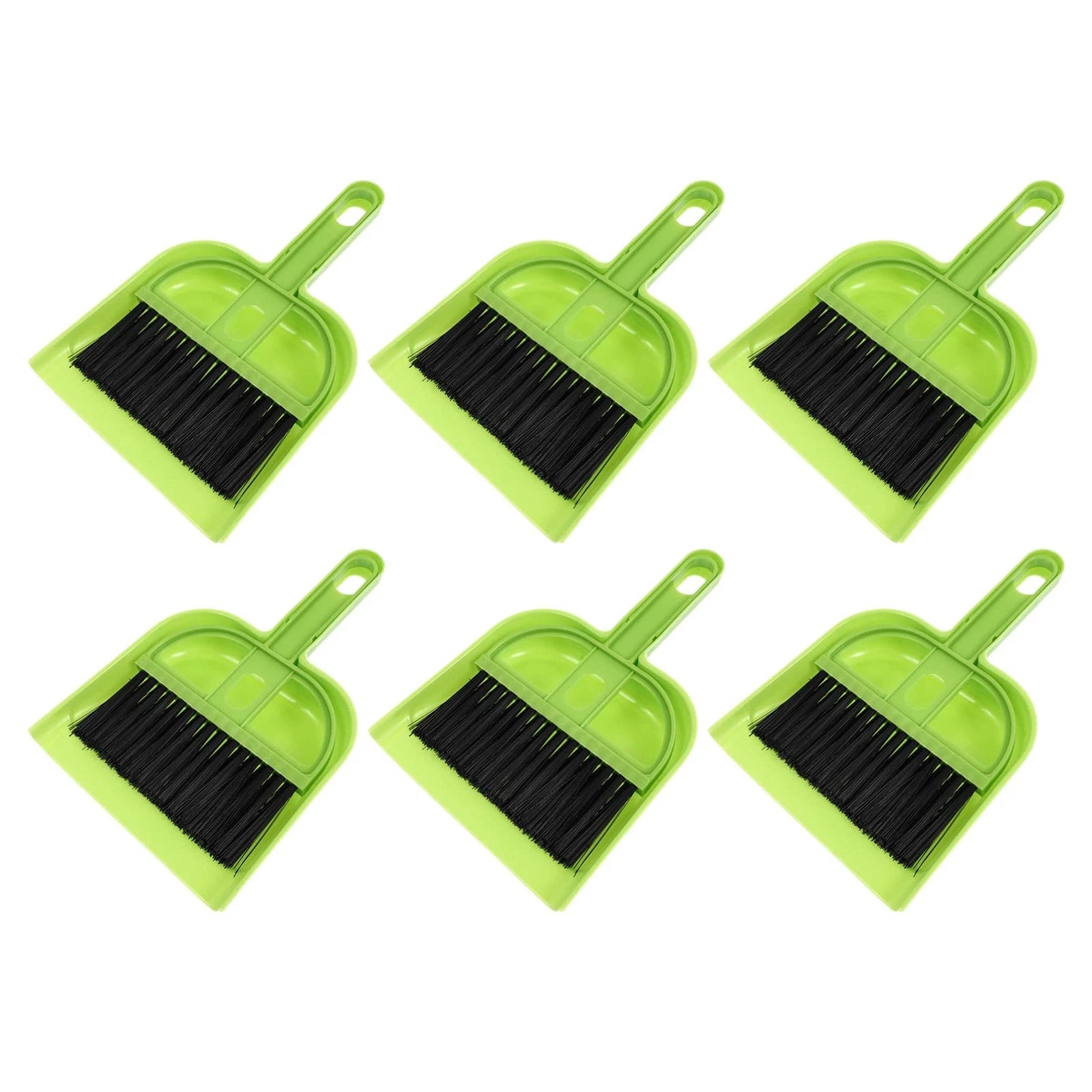 18 Sets Dustpan Hand Broom and Shovel Small Broom Dustpan Set and Broom Dustp...