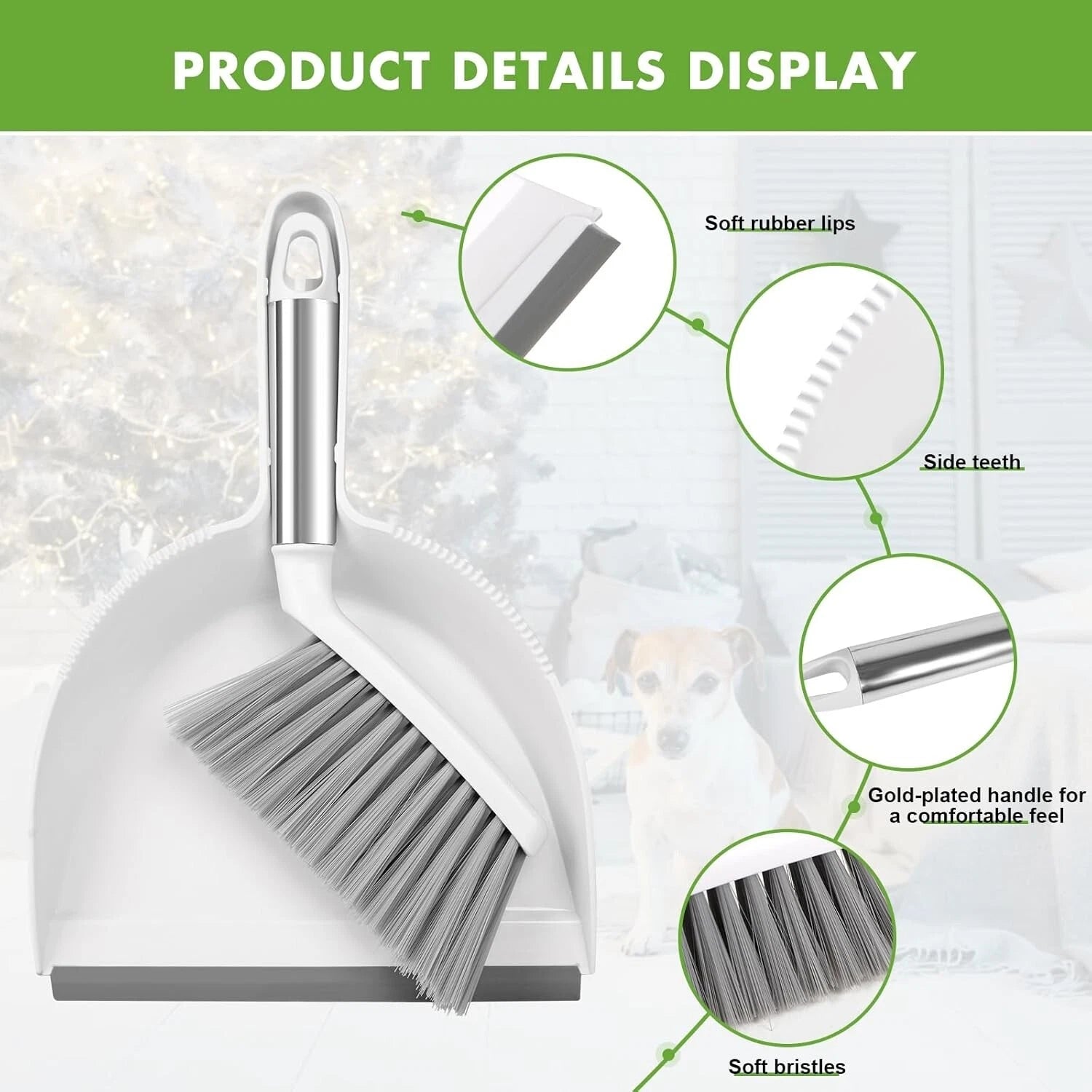 Small Broom and Dustpan Set, Dustpan and Brush Set, Small Brush and Dustpan S...