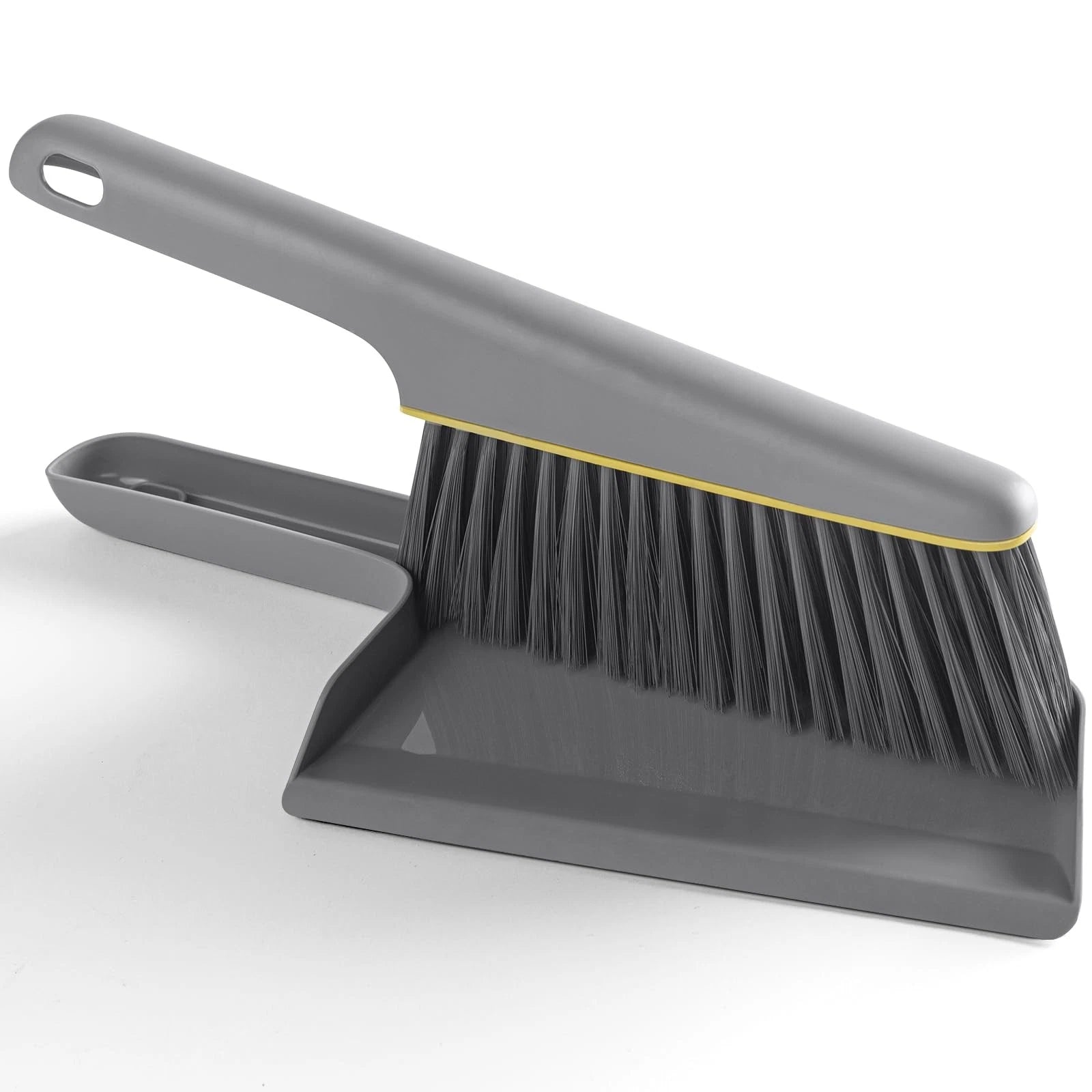 Lumkew Small Broom and Dustpan Set, Hand Mini Dust-Pan and Brush, Handheld Po...