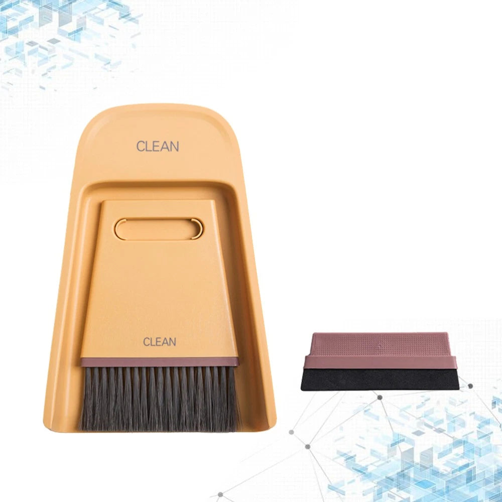 Mini Broom Desktop Cleaning Small Dustpan Travel Household Supplies