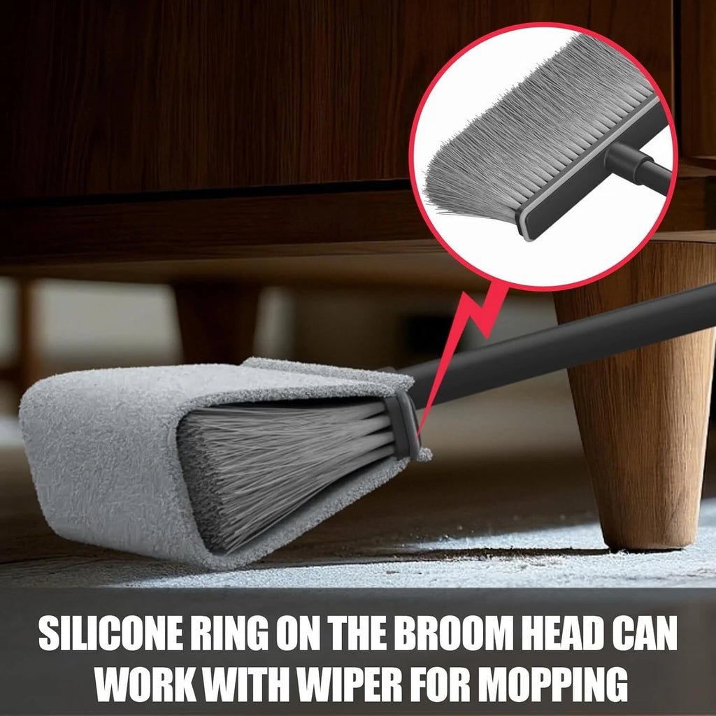 Dustpan with long handle, broom with dustpan, dustpan broom set