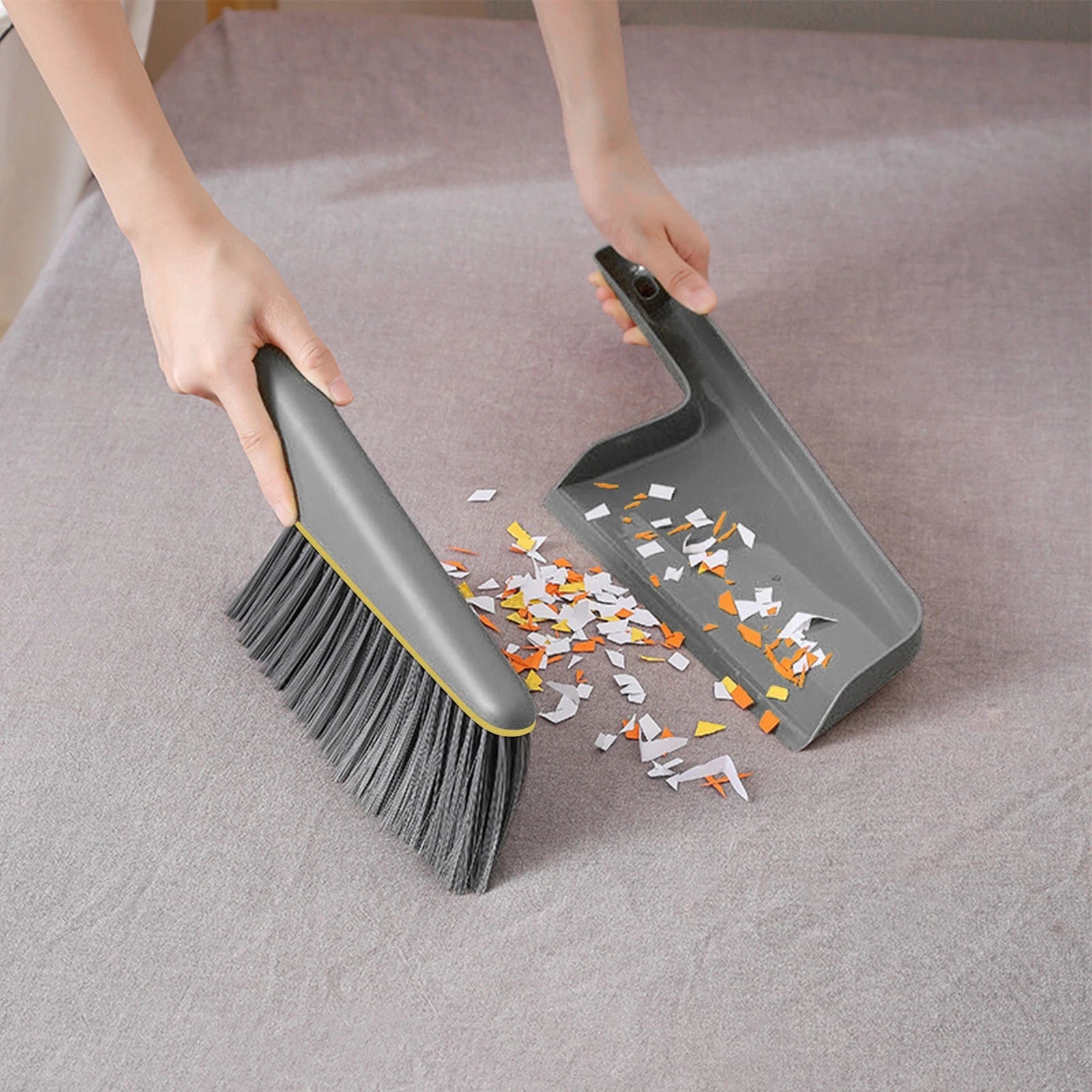 Small Broom and Dustpan Set Broom with Dustpan Combo Set Small Size