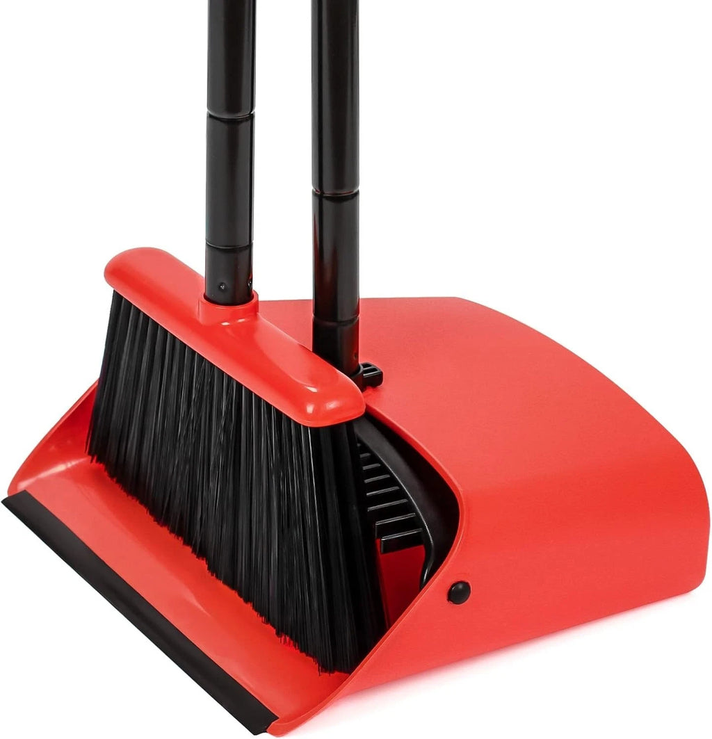 Elegant 52-Inch Broom and Dustpan Set: Perfect for Effortless Home Cleaning