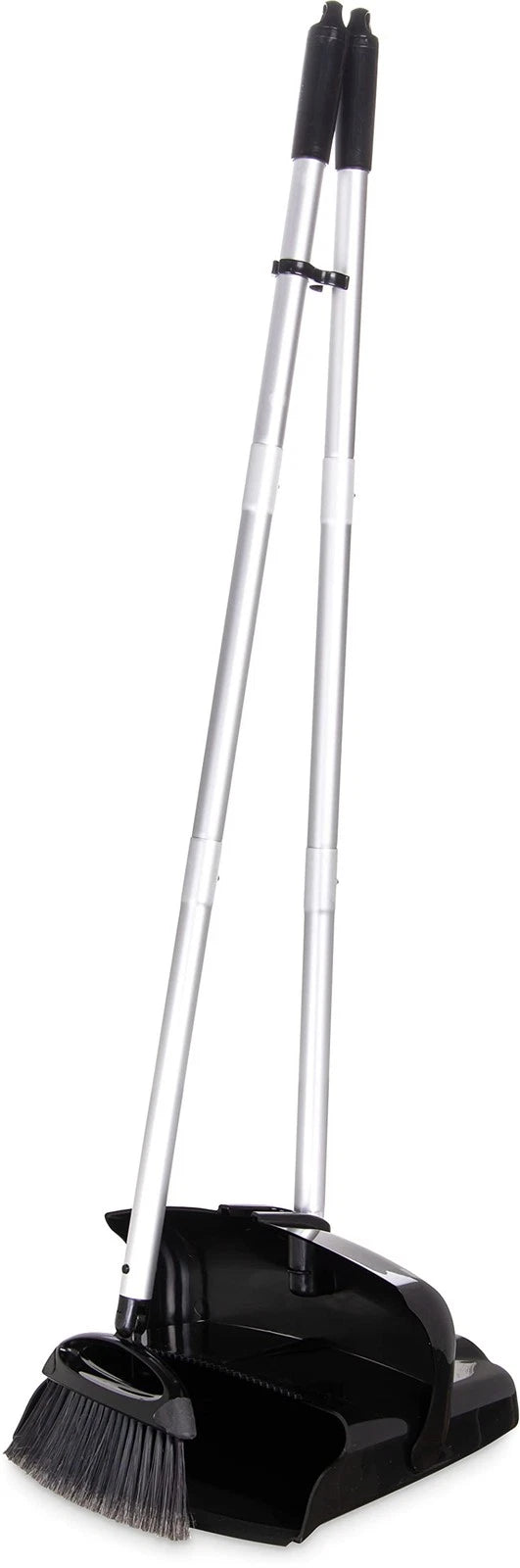 Carlisle FoodService Products Duo-Pan and Broom Broom,36X11.8X41,Black,Pack of 4