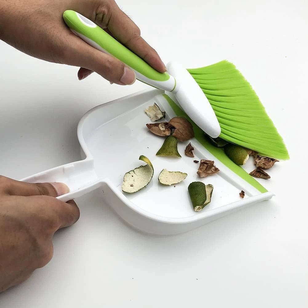 Broom Dustpan Brush Small Dust Pan : Mini Broom and Dustpan Set Mini Dust Pan an
