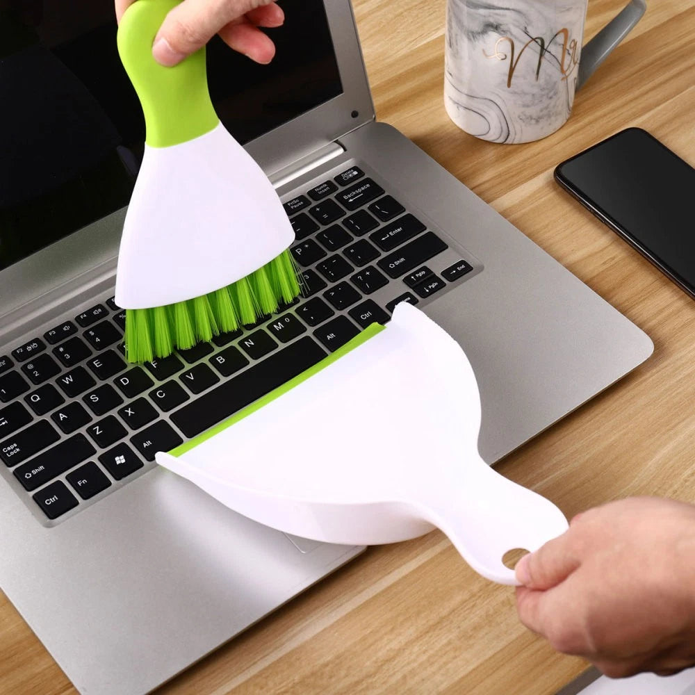 Mini Broom Set Hand with Pan Plastic Dust Pans Household Supplies