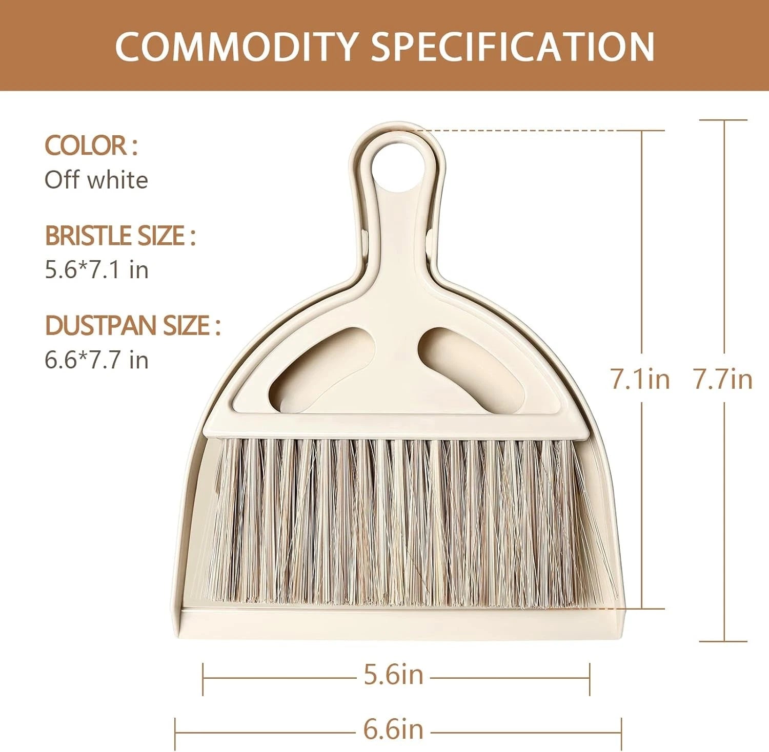 Mini Broom & Dustpan Brush Set Small Handheld for Kitchen Car Cat Litter