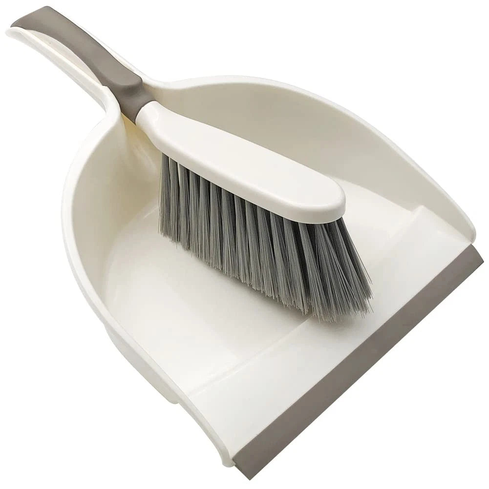 Dust Pan Dustpan and Brush Set Small and Hand Broom and for Home Handheld Angled