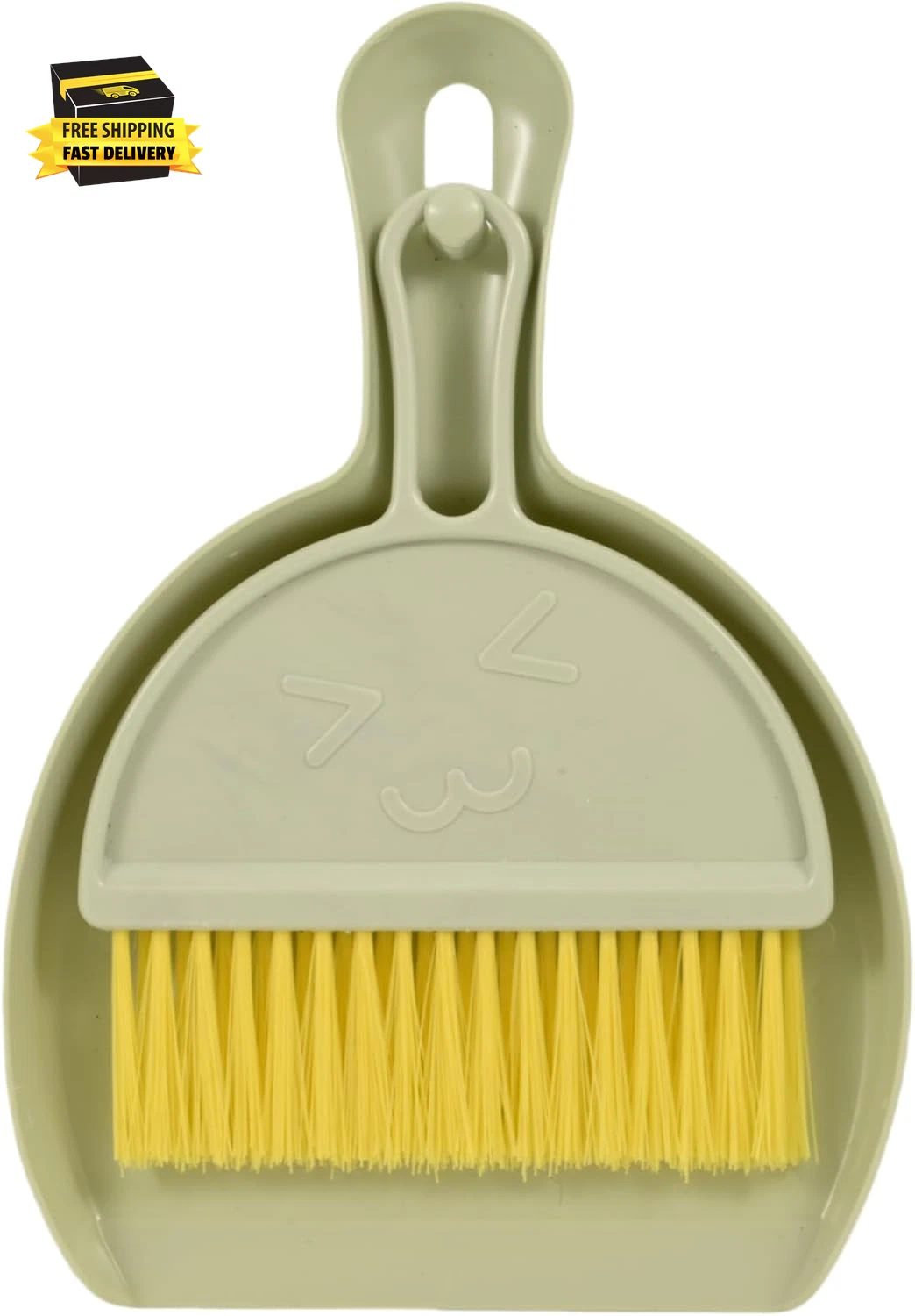 Small Broom and Dustpan Set,Mini Compact Portable, for Home, Sofas, Kitchen Coun