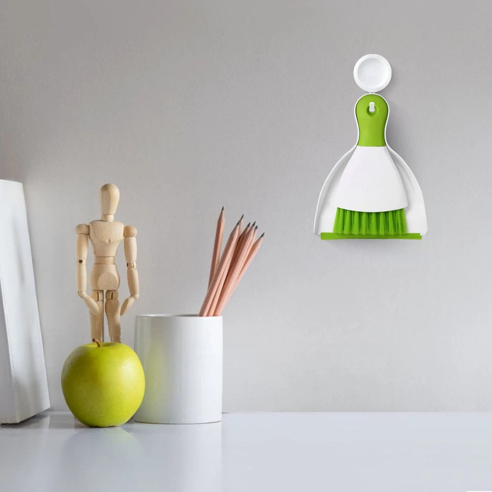 Mini Broom Set Hand with Pan Plastic Dust Pans Household Supplies