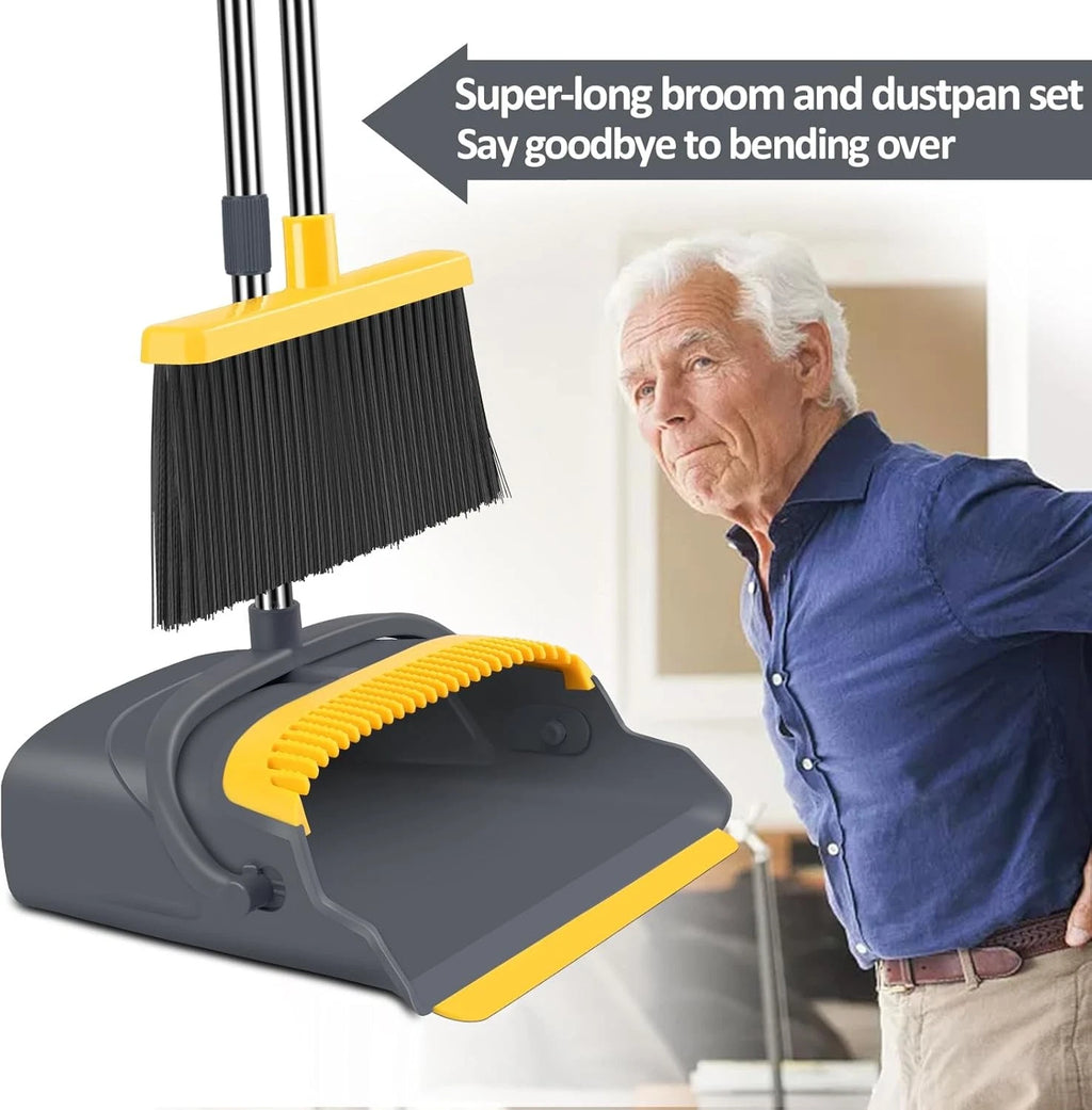 Broom dustpan set, broom dustpan combination set, upright