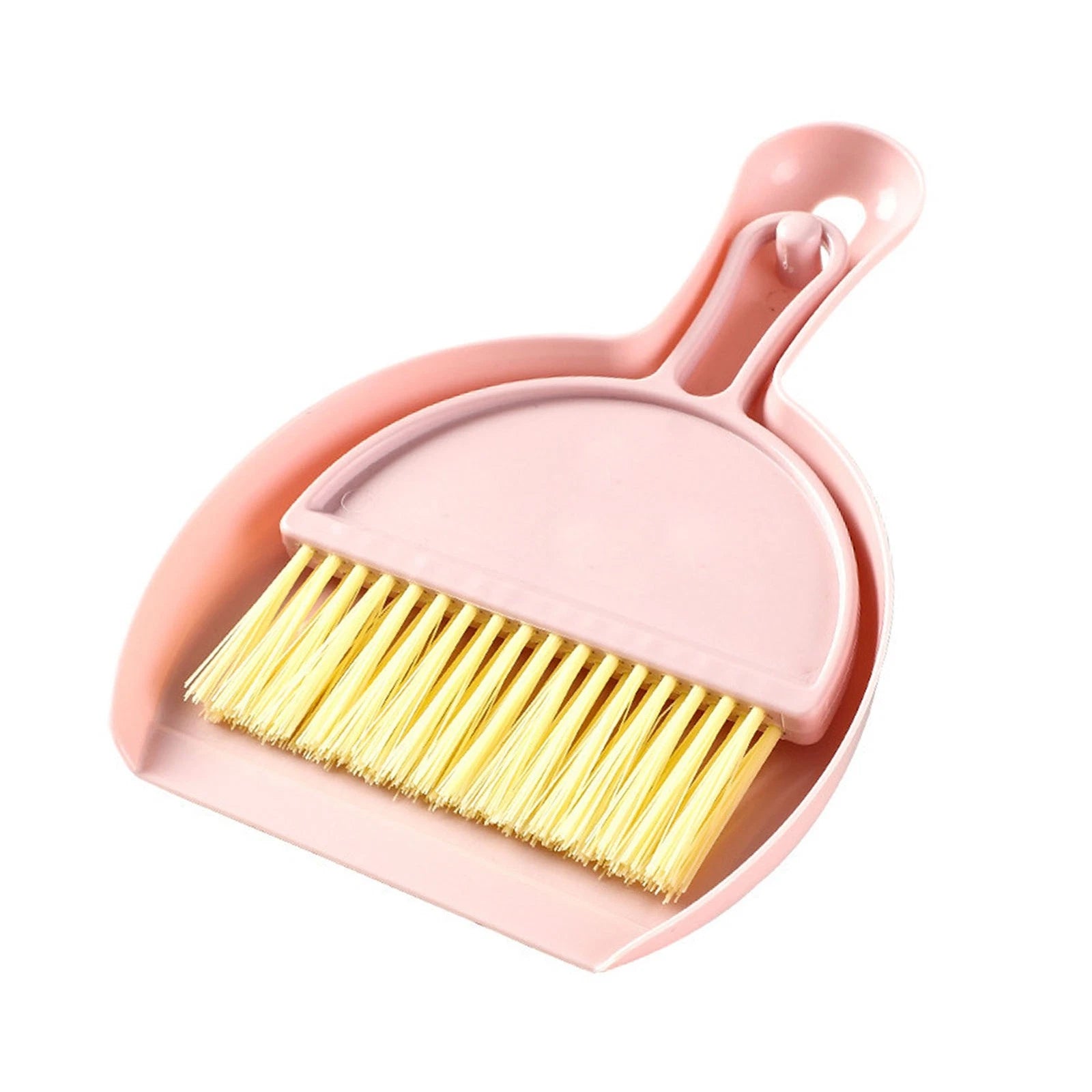 Mini Dustpan Brush Set Compact Multifunctional Table Cleaner Small Broom Dust