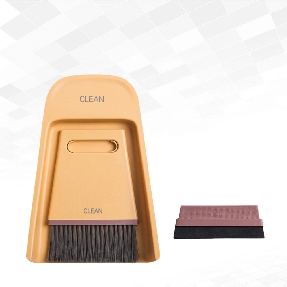Mini Broom Desktop Cleaning Small Dustpan Travel Household Supplies