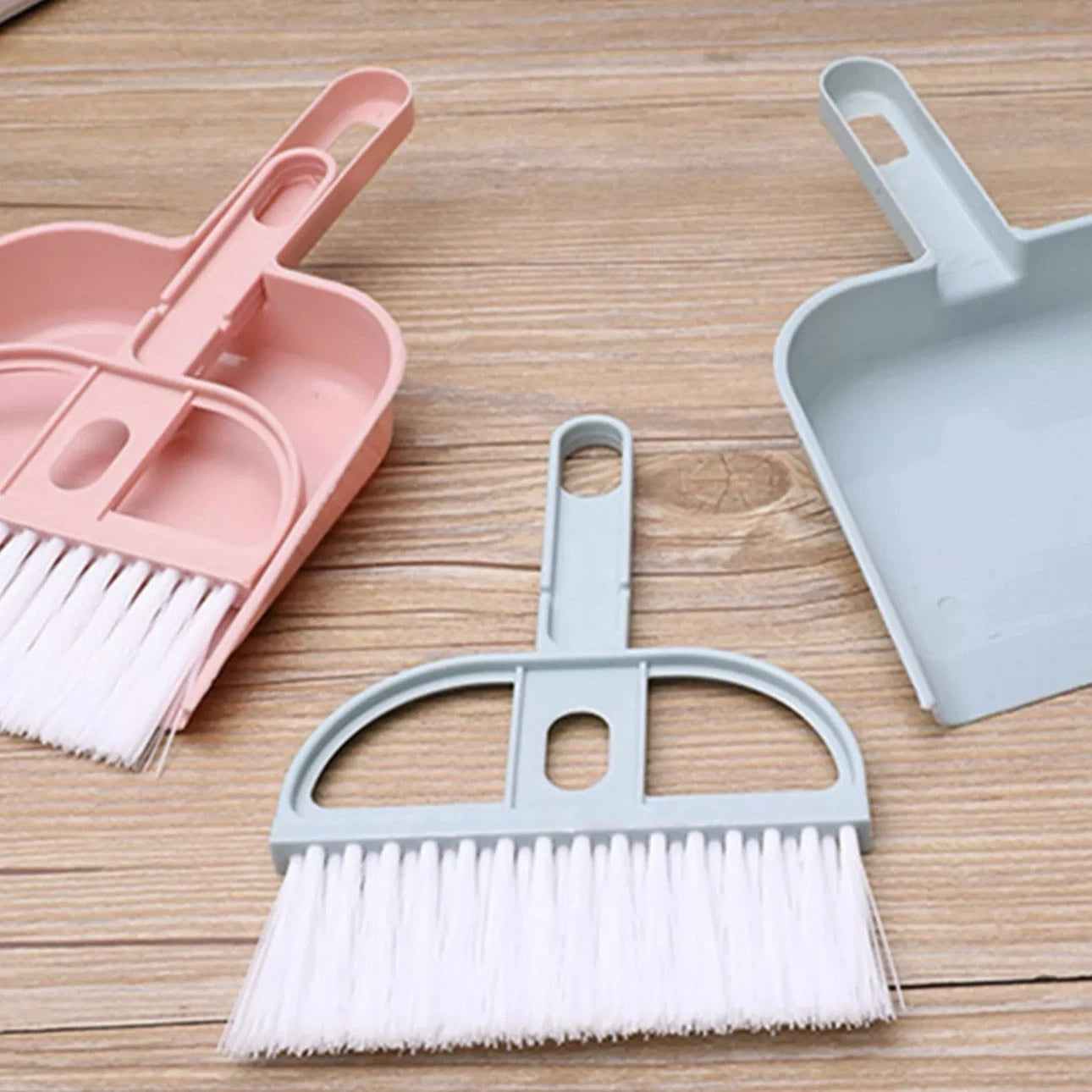 Mini Dust Pan and Brush Desk Cleaning Set Small Cleaning Broom and Dustpan Set