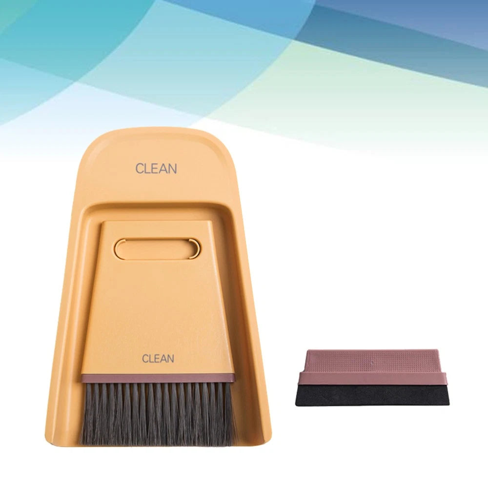 Mini Broom Desktop Cleaning Small Dustpan Travel Household Supplies