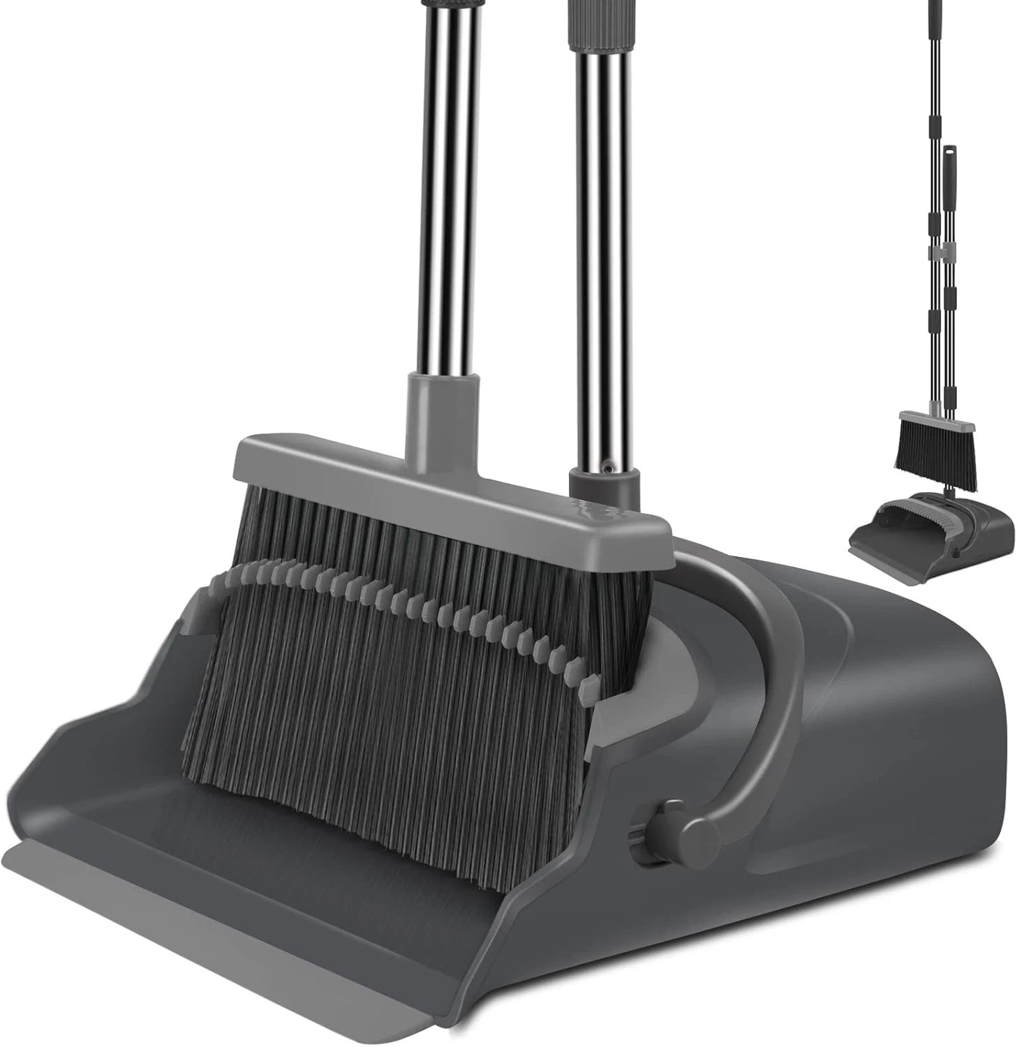 Upgrade Broom and Dustpan Set
