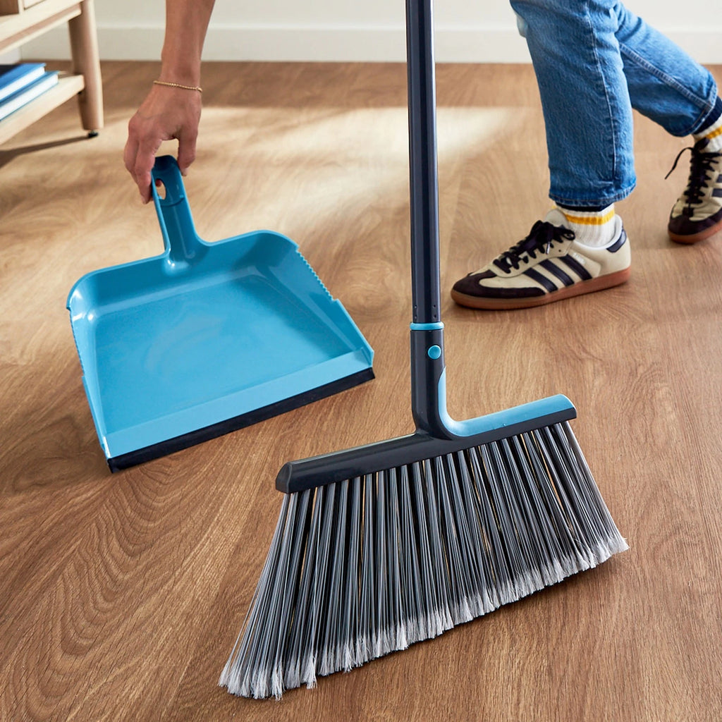 Jumbo Broom with Dustpan